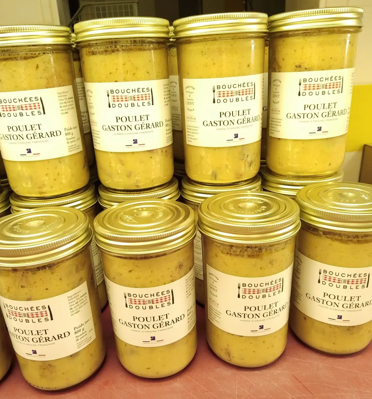 Conserves de plats cuisinés Bouchées Doubles à Pommard