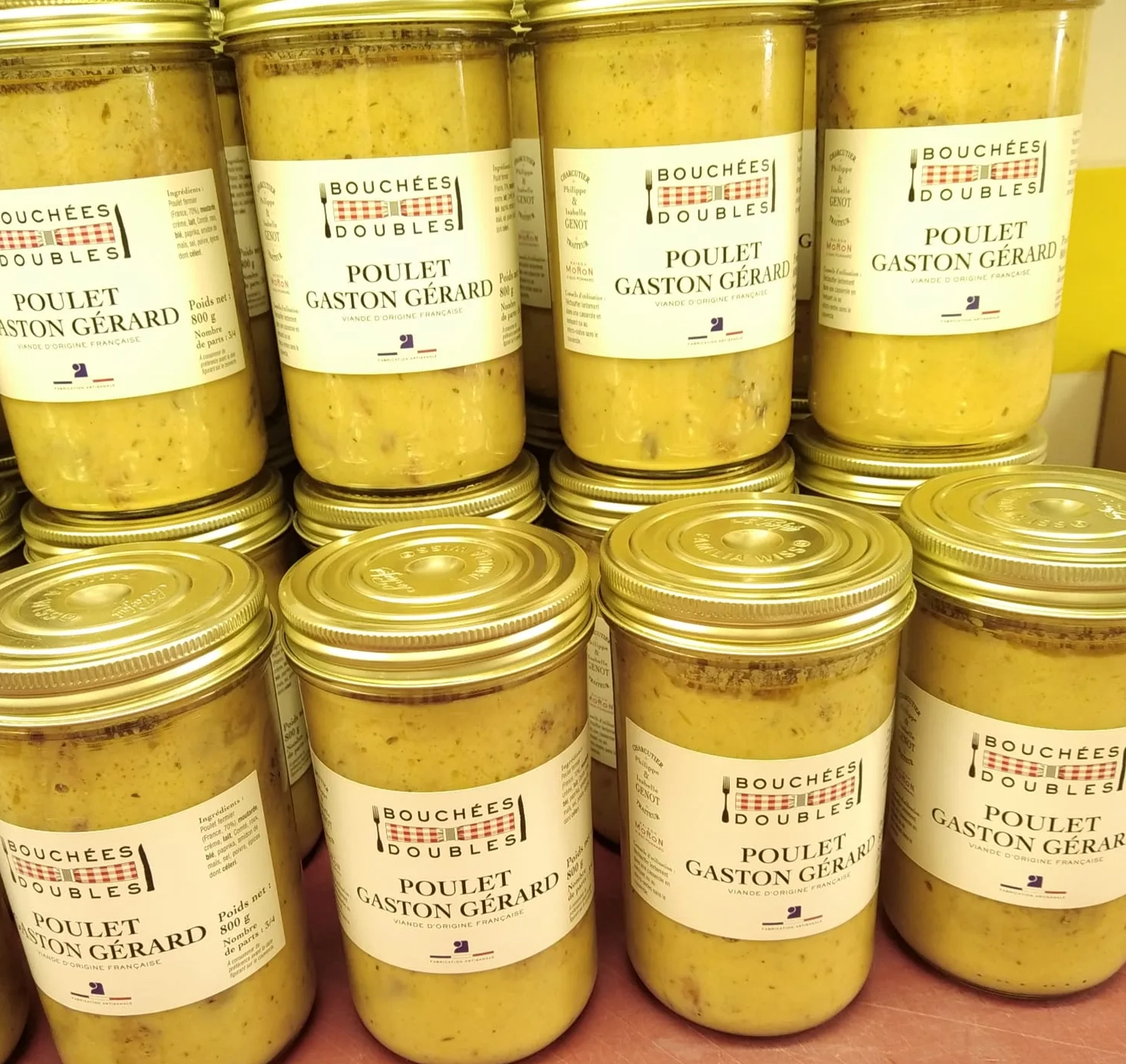 Conserves et plats cuisinés Pommard - Bouchées Doubles